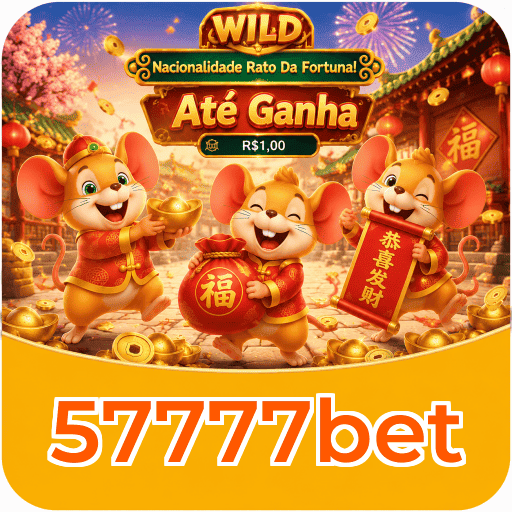 57777bet Logo - Bônus com Rollover Justo
